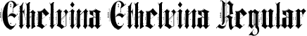 Ethelvina Ethelvina_Regular font - ethelvina-regular.ttf