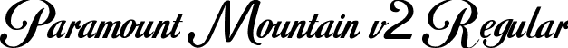 Paramount Mountain v2 Regular font - Paramount Mountain v5.ttf