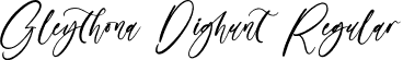 Gleythona Dighunt Regular font - Gleythona-Dighunt.otf