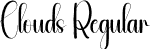 Clouds Regular font - Clouds.otf