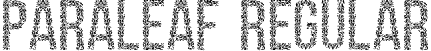 paraleaf Regular font - Paraleaf.ttf