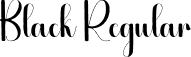 Black Regular font - Black.otf