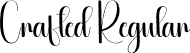 Crafted Regular font - Crafted.otf