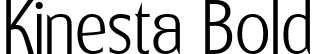 Kinesta Bold font - kinestathin-eavag.ttf