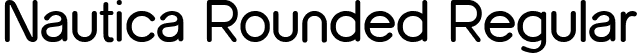 Nautica Rounded Regular font - NauticaRounded-Regular.ttf