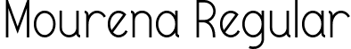 Mourena Regular font - Mourena.otf