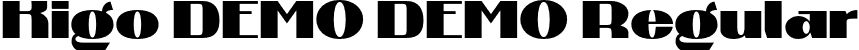 Kigo DEMO DEMO Regular font - kigo-regulardemo.otf