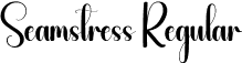 Seamstress Regular font - Seamstress.otf