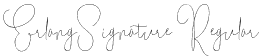 ErlangSignature Regular font - ErlangSignature.otf