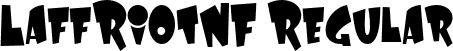 LaffRiotNF Regular font - LaffRiotNF.ttf