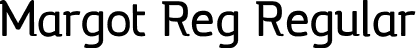 Margot Reg Regular font - Margot-Regular.ttf