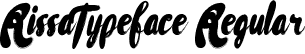 RissaTypeface Regular font - RissaTypeface.otf