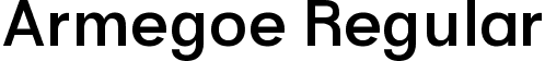 Armegoe Regular font - Armegoe.ttf