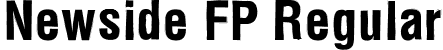 Newside FP Regular font - Newside FP Regular.ttf