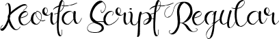 Keorta Script Regular font - keortascript.ttf