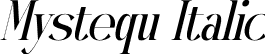 Mystequ Italic font - Mystequ-Italic-BF65701ebeb51d9.otf