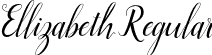 Ellizabeth Regular font - Ellizabeth.otf