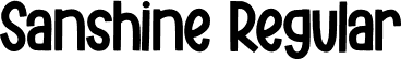 Sanshine Regular font - Sanshine.otf