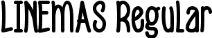 LINEMAS Regular font - LINEMAS.ttf