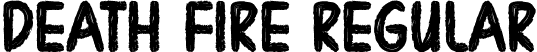 Death Fire Regular font - Death-Fire.otf