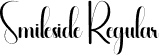 Smileside Regular font - Smileside.otf