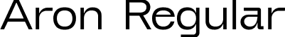 Aron Regular font - Aron-Regular.ttf