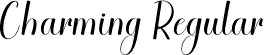 Charming Regular font - Charming.otf