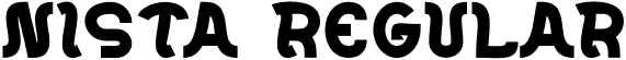 Nista Regular font - Nista.otf