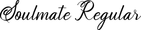 Soulmate Regular font - Soulmate.ttf