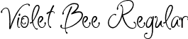 Violet Bee Regular font - Violet Bee.otf