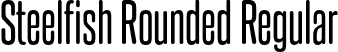 Steelfish Rounded Regular font - Steelfish Rounded Regular.otf