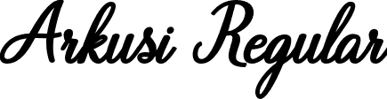 Arkusi Regular font - Arkusi.otf