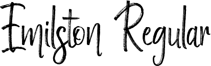 Emilston Regular font - Emilston.ttf