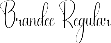 Brandee Regular font - Brandee.otf