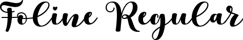 Foline Regular font - Foline.ttf