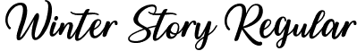 Winter Story Regular font - Winter-Story.otf