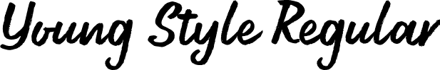 Young Style Regular font - Young-Style.otf