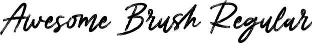 Awesome Brush Regular font - Awesome-Brush.otf