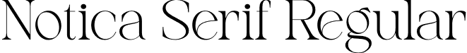 Notica Serif Regular font - notica-serif.otf