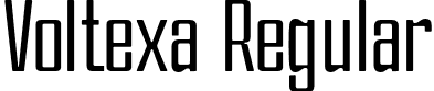 Voltexa Regular font - voltexaregular-lgzwd.otf