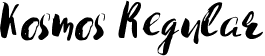 Kosmos Regular font - kosmos.ttf