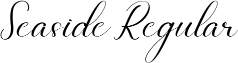 Seaside Regular font - Seaside.otf