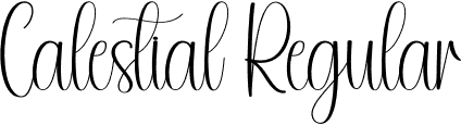 Calestial Regular font - Calestial.otf