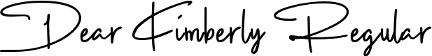 Dear Kimberly Regular font - dearkimberly-owlaq.ttf