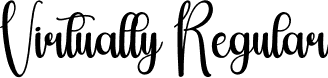 Virtually Regular font - Virtually.otf