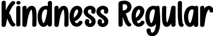 Kindness Regular font - Kindness.otf