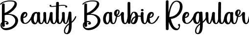 Beauty Barbie Regular font - Beauty-Barbie.otf