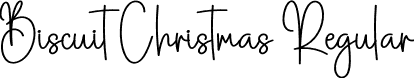 Biscuit Christmas Regular font - Biscuit-Christmas.otf