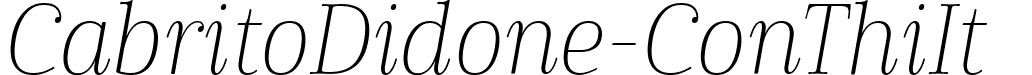 CabritoDidone-ConThiIt  font - CabritoDidone-ConThiIt.ttf