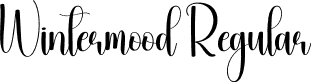 Wintermood Regular font - Wintermood.otf